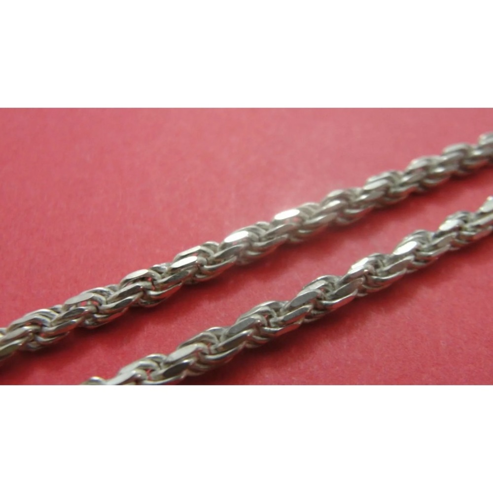 .925 silver rope chain